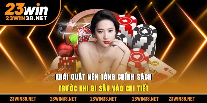 Khái quát nền tảng chính sách trước khi đi sâu vào chi tiết